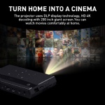 Android S912 voice remote smart home movies wifi projector