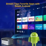 Android10 ram2gb 16gb BT5.0 LAN100m HD projector